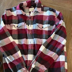 American Girl Red and Black Plaid Shirt